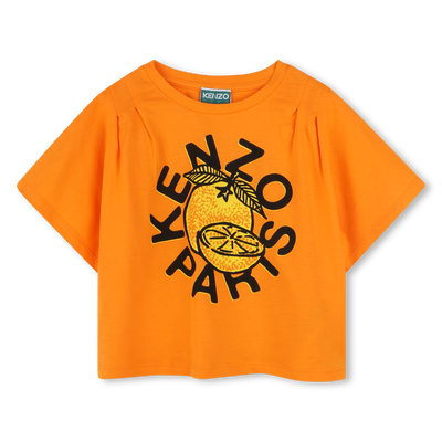T-shirt &agrave; manches courtes KENZO KIDS FILLE
