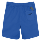 Bermuda en coton avec badge KENZO KIDS 
                    GARCON