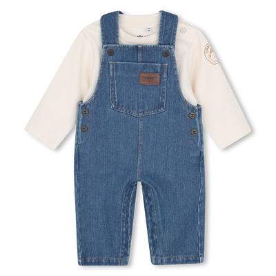 Ensemble salopette et tee-shirt TIMBERLAND GARCON