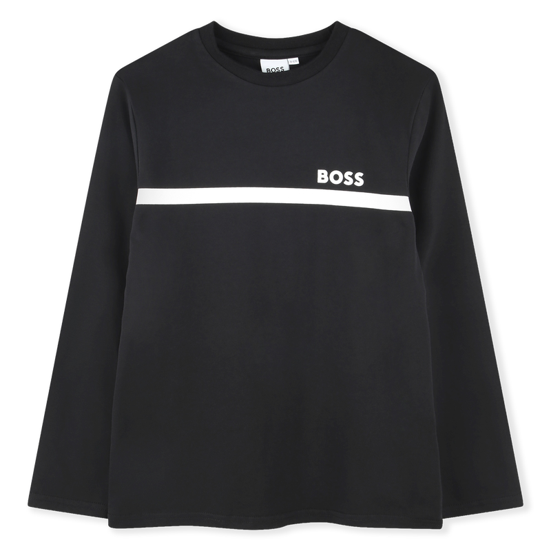 TEE-SHIRT MANCHES LONGUES BOSS 
                        GARCON