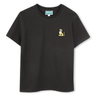 Katoenen T-shirt met badge KENZO KIDS 
                    UNISEX