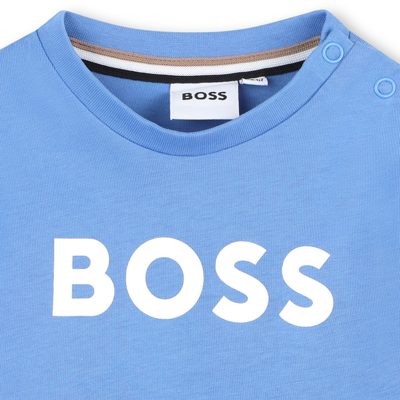 T-shirt met korte mouwen BOSS 
                        BOY
