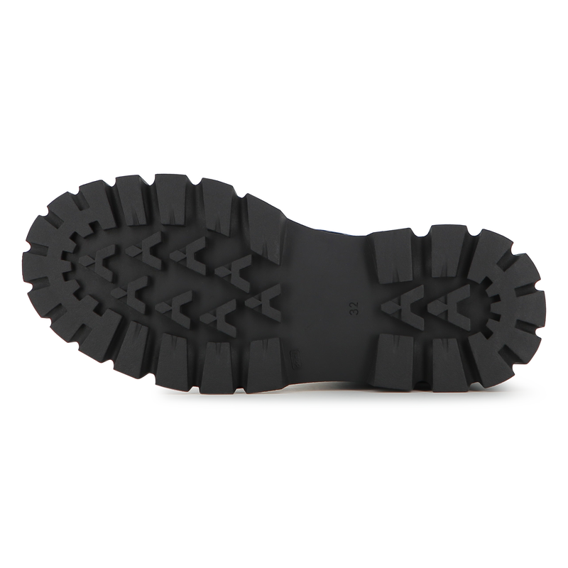 Bottines en cuir de vachette MARC JACOBS 
                        FILLE