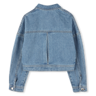 Veste en jean &agrave; rayures HUGO 
                    FILLE