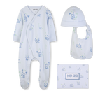 Ensemble pyjama, bonnet et bavoir KENZO KIDS 
                    GARCON