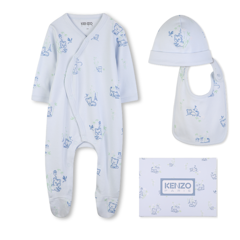 SET PYJAMA, MUTS EN SLABBETJES KENZO KIDS 
                        BOY