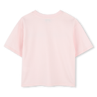T-shirt en coton avec strass MARC JACOBS 
                    FILLE