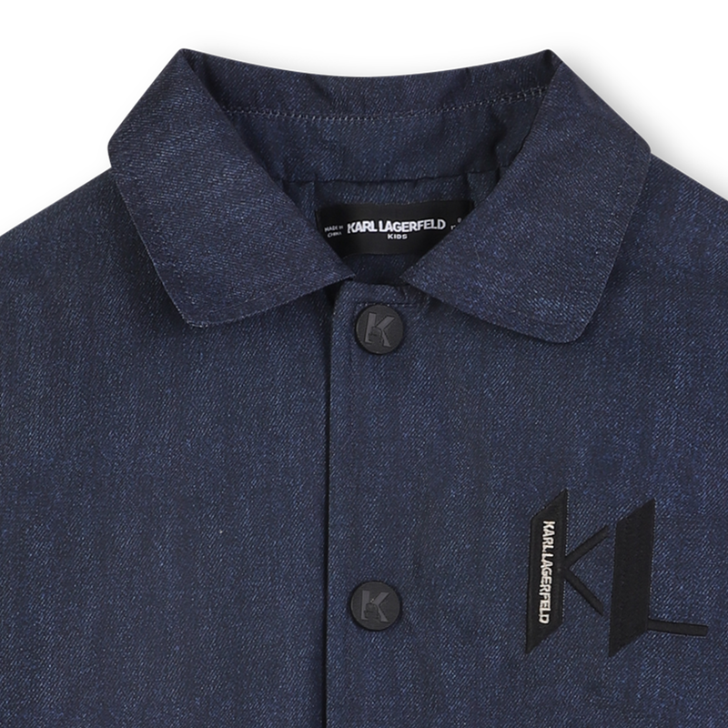 Bomber en polyester KARL LAGERFELD KIDS 
                        GARCON