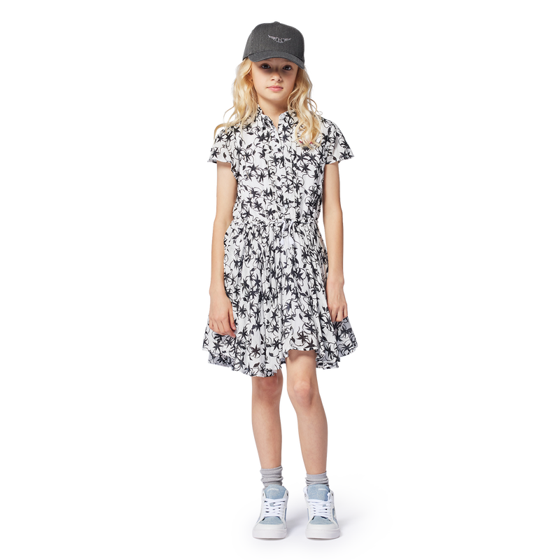 Robe imprim&eacute;e boutonn&eacute;e ZADIG VOLTAIRE 
                        FILLE