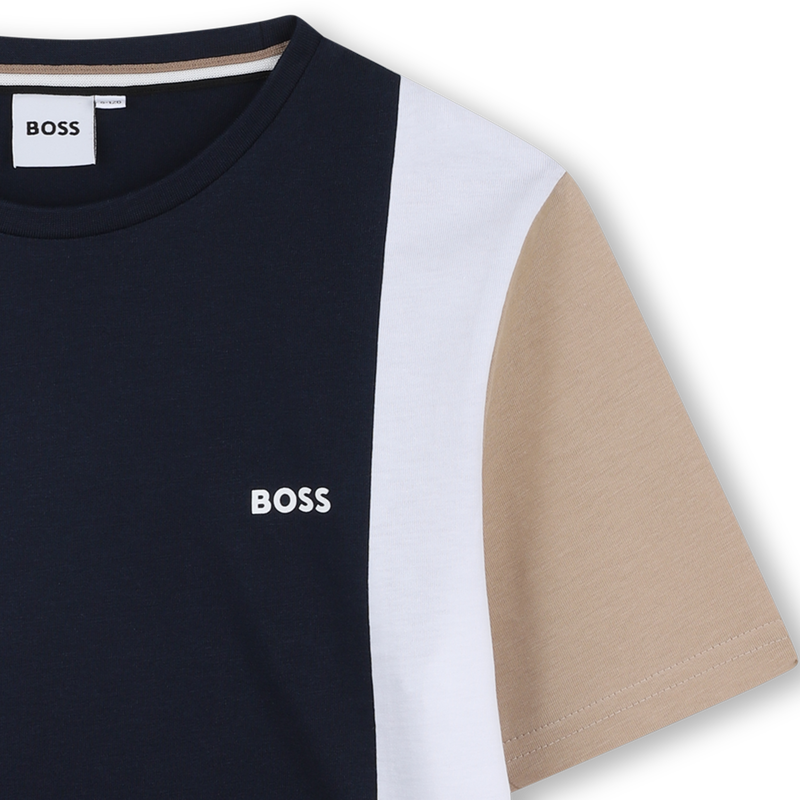 T-shirt multicolore BOSS 
                        GARCON