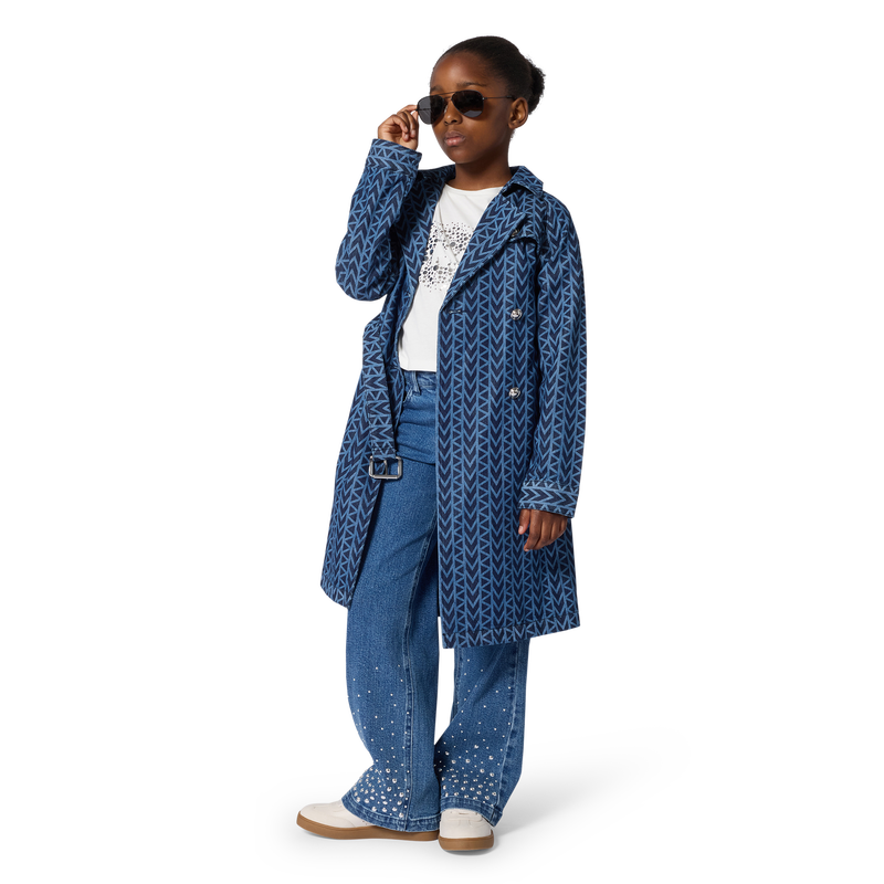 JEANS MET VERSTELBARE TAILLE MICHAEL KORS 
                        GIRL