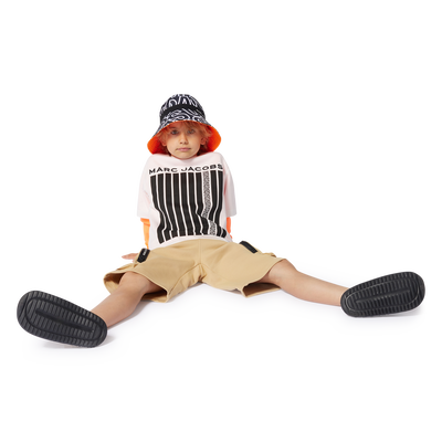 T-shirt en coton bicolore MARC JACOBS GARCON