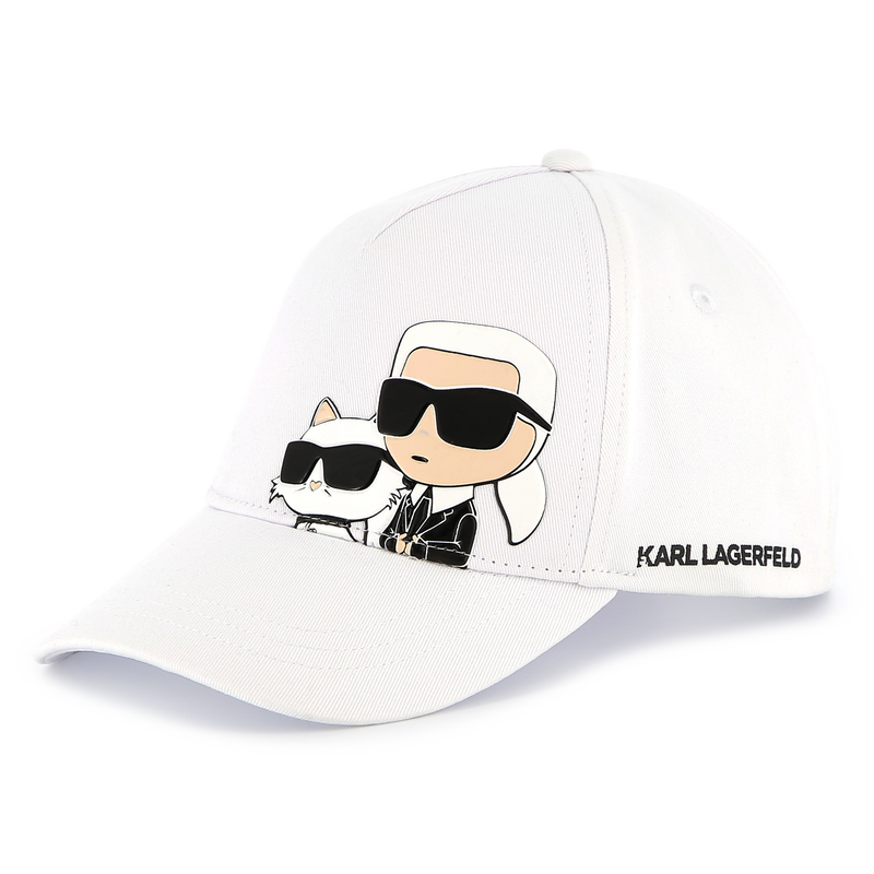 Casquette imprim&eacute;e r&eacute;glable KARL LAGERFELD KIDS 
                        FILLE