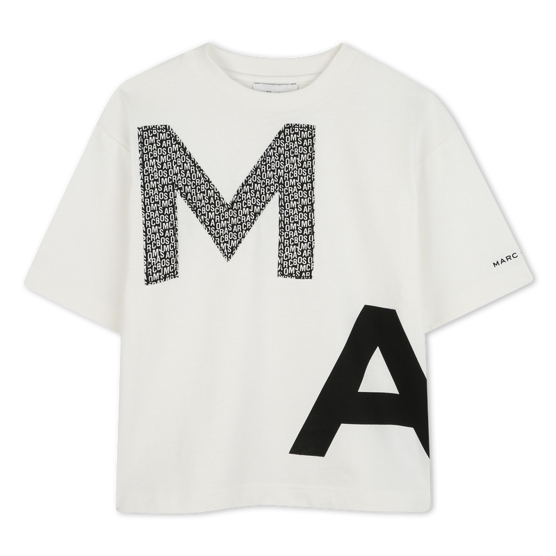 T-shirt en coton bicolore MARC JACOBS 
                        GARCON