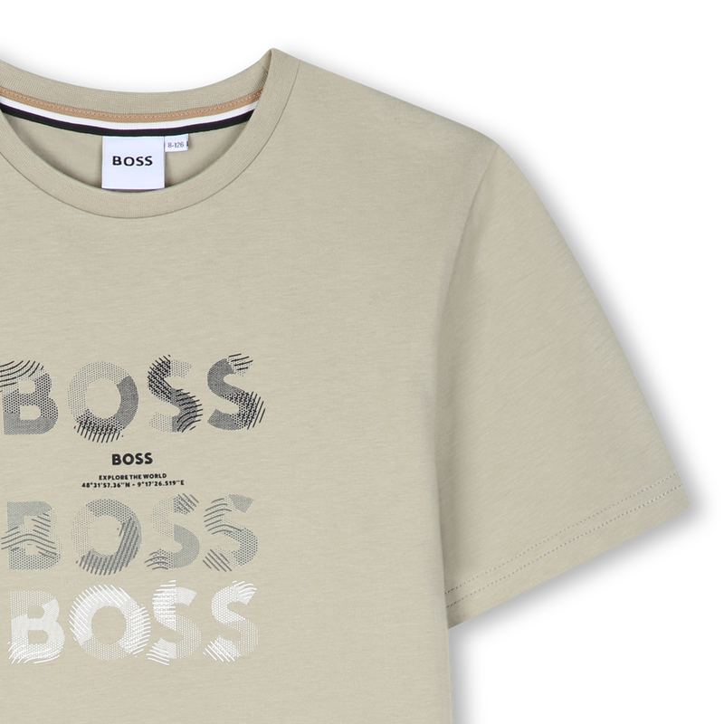 Tee-shirt manches courtes BOSS 
                        GARCON