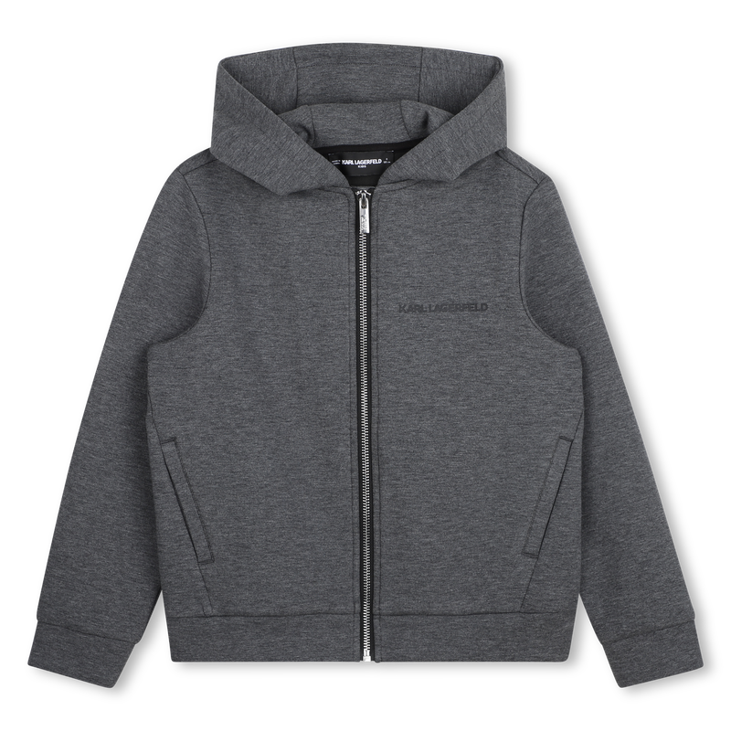 Sweat-shirt &agrave; capuche KARL LAGERFELD KIDS 
                        GARCON