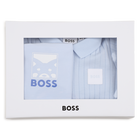 Ensemble pyjama + bavoir + bonnet BOSS 
                    GARCON