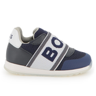 Sneakers met elastiek met logo BOSS 
                    BOY