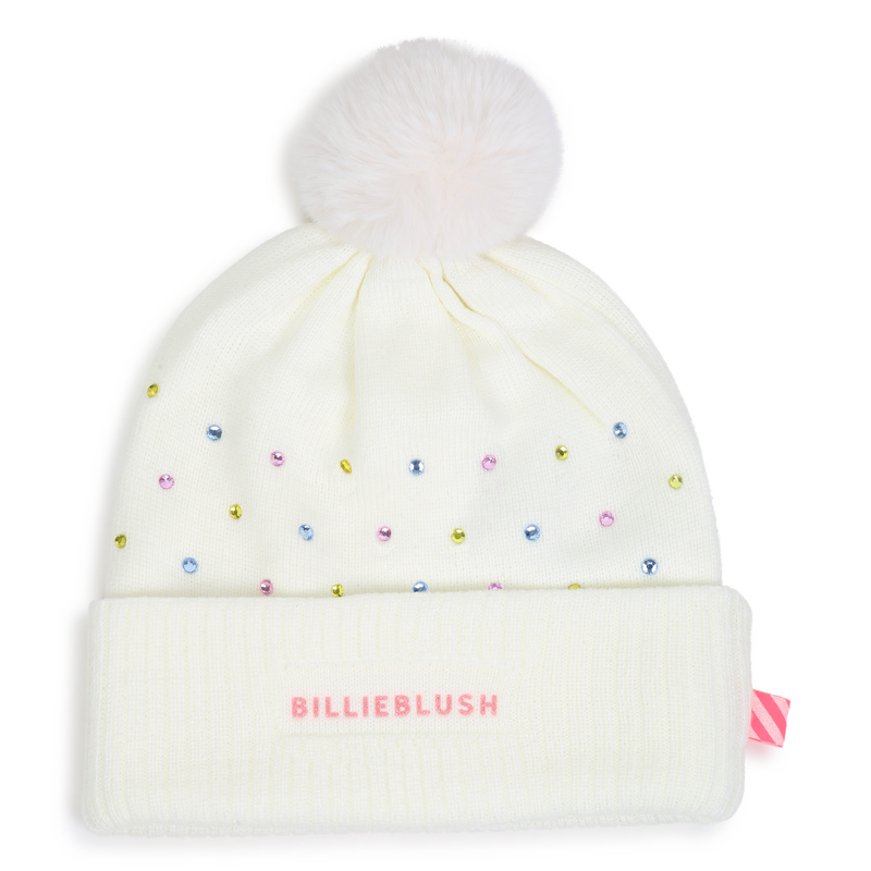 Bonnet &agrave; strass multicolors BILLIEBLUSH 
                        FILLE