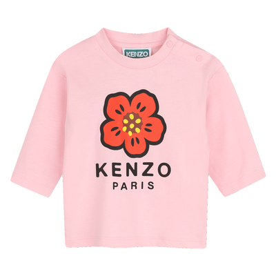 T-shirt met lange mouwen KENZO KIDS GIRL