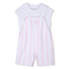 Ensemble salopette + tee-shirt BOSS 
                    FILLE