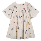 Poplin jurk KENZO KIDS 
                    GIRL