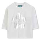 T-shirt &agrave; manches longues KENZO KIDS 
                    FILLE