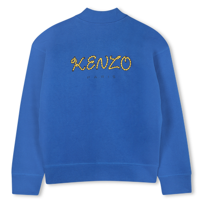 Cardigan avec fermeture boutonn&eacute;e KENZO KIDS GARCON