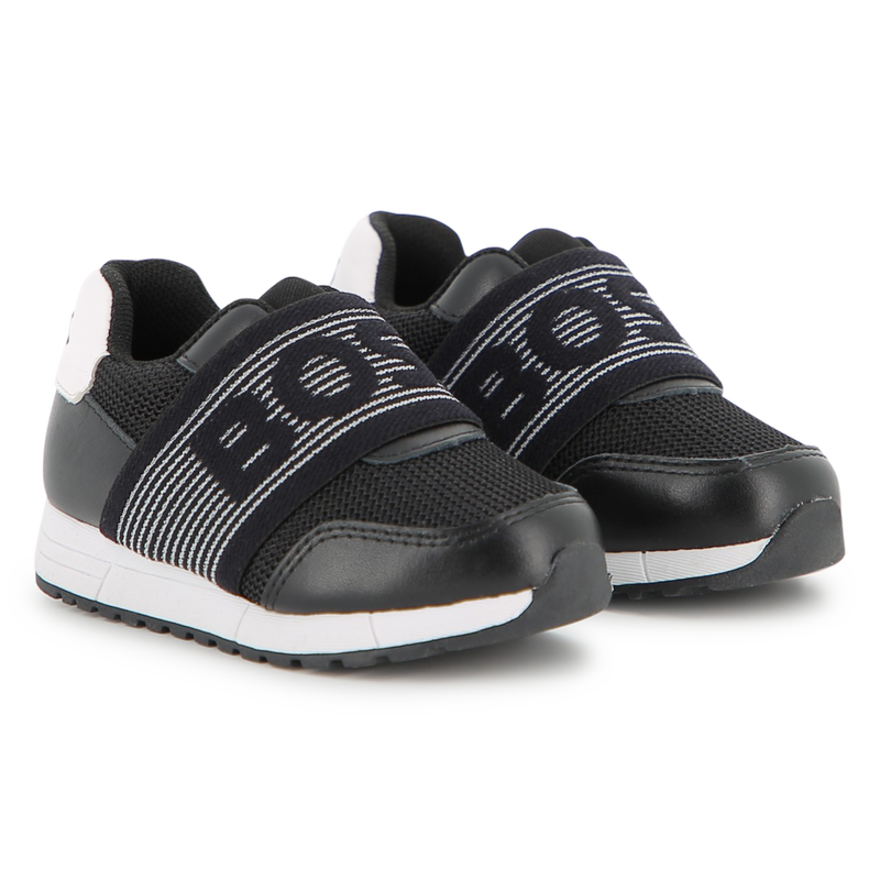 SNEAKERS VAN RUNDLEER BOSS 
                        BOY