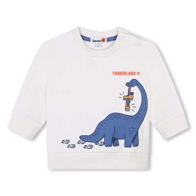 Sweat-shirt molletonn&eacute; TIMBERLAND GARCON