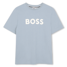 Tee-shirt manches courtes, BLEU TENDRE, hi-res