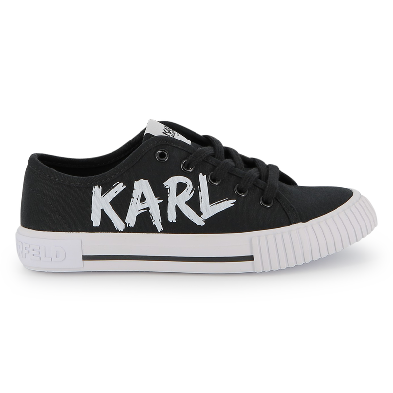 SNEAKERS MET VETERS KARL LAGERFELD KIDS 
                        BOY