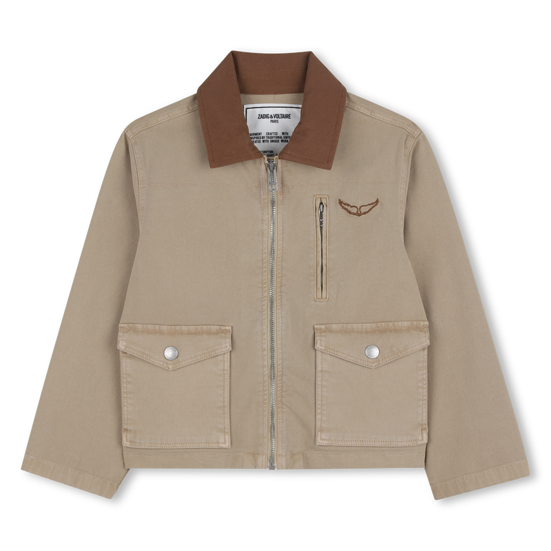 VESTE ZIPP&Eacute;E ZADIG & VOLTAIRE 
                        GARCON