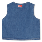 Mouwloos spijkerjasje KENZO KIDS 
                    GIRL