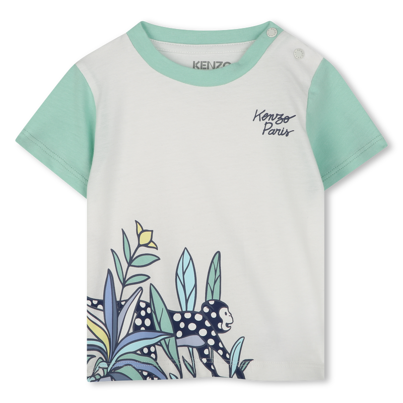 T-shirt et pantalon en coton KENZO KIDS 
                        GARCON