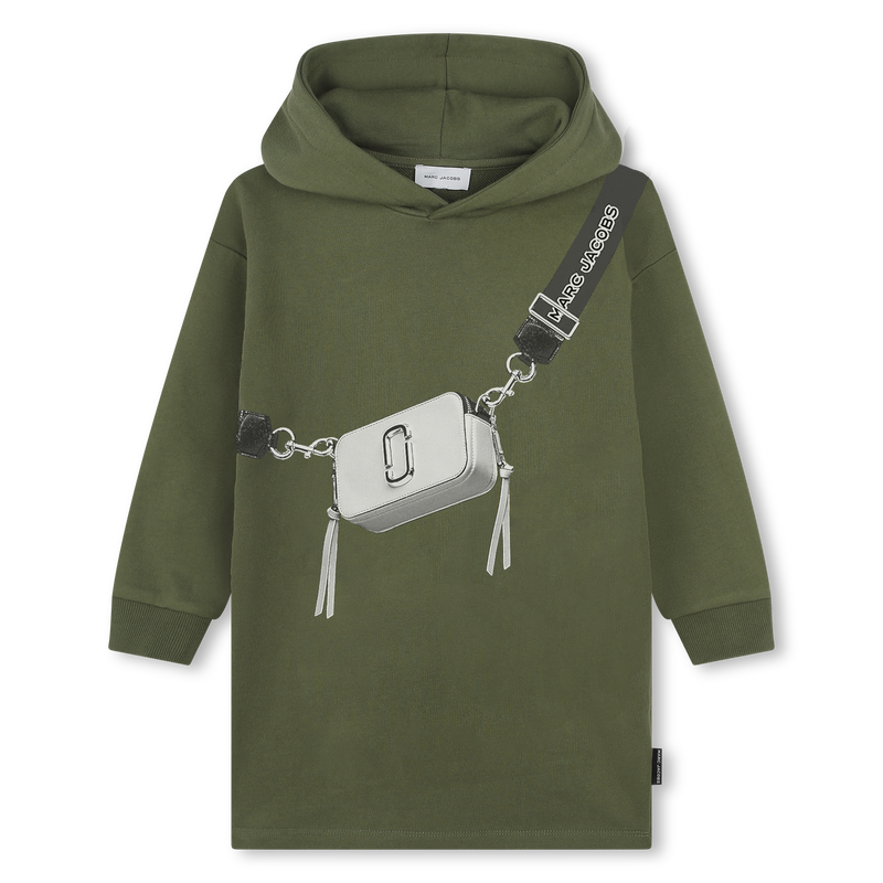 Jurk met capuchon MARC JACOBS 
                        GIRL