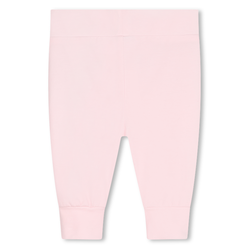 Effen legging met logo BOSS 
                        GIRL