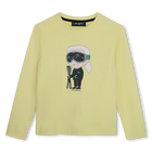 T-shirt met lange mouwen KARL LAGERFELD KIDS 
                    BOY