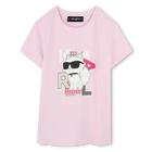 T-SHIRT KORTE MOUWEN KARL LAGERFELD KIDS 
                    GIRL