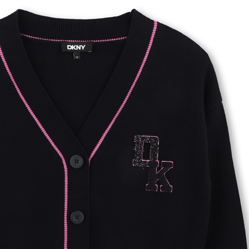 Cardigan en tricot DKNY 
                        FILLE