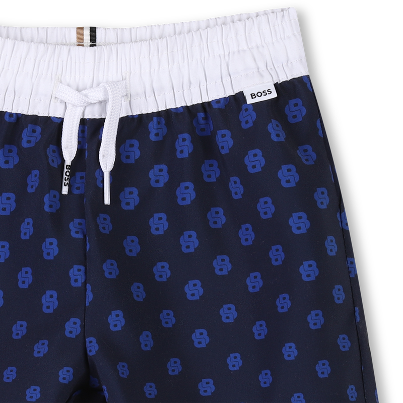 Zwemshort met print BOSS 
                        BOY