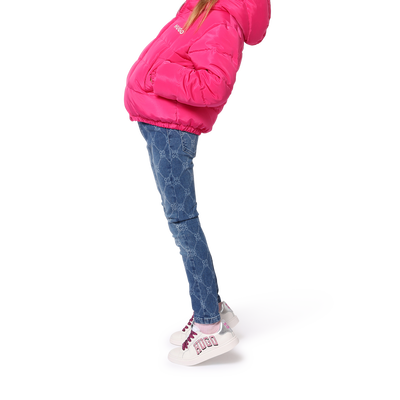 Aansluitende jeans met print HUGO GIRL
