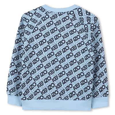 Sweat-shirt imprim&eacute; coton KENZO KIDS GARCON