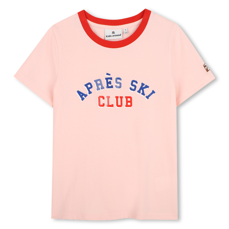 T-shirt met korte mouwen KIDS AROUND 
                        GIRL