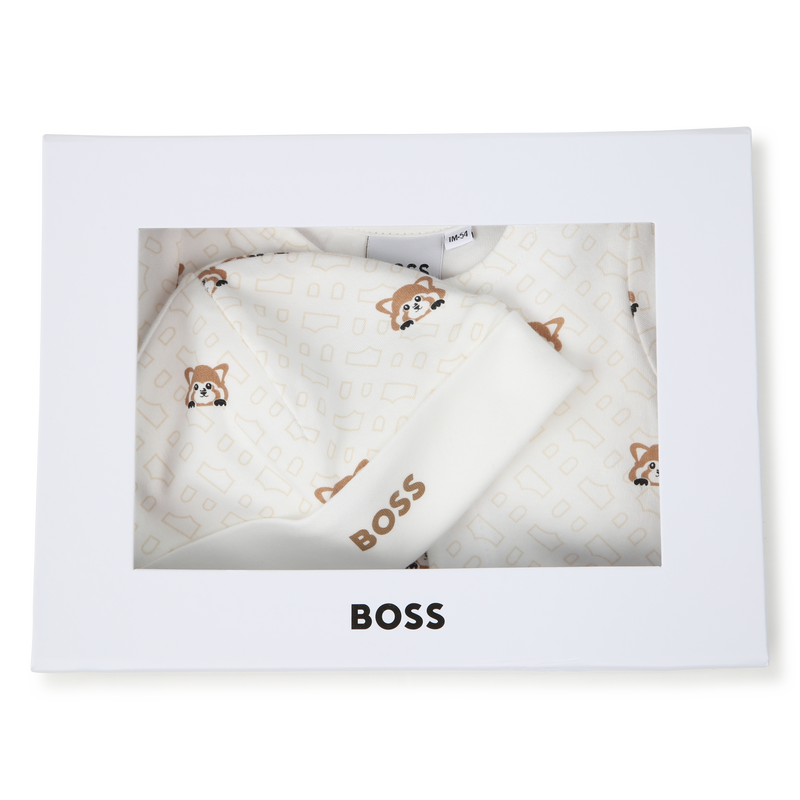 Setje - Pyjama en muts BOSS 
                        BOY