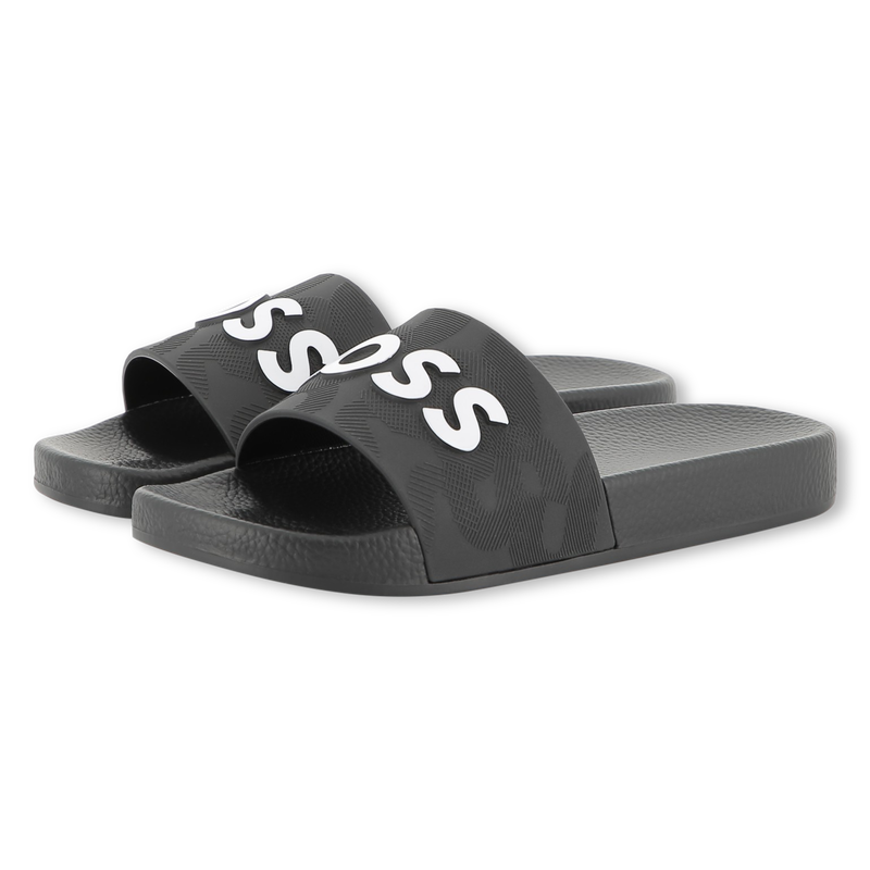 CLAQUETTES SIGL&Eacute;ES BOSS 
                        GARCON