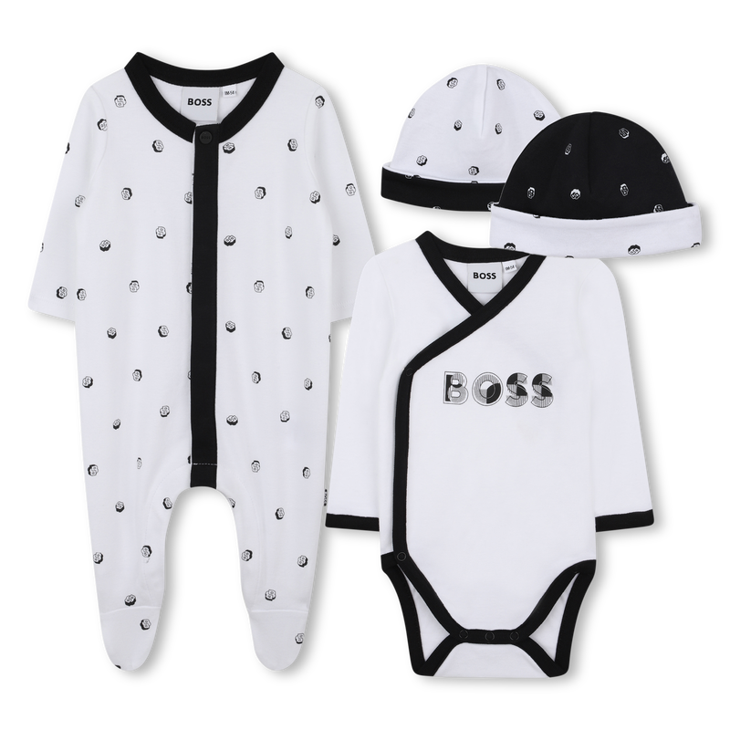 Ensemble pyjama, body et bonnet BOSS 
                        GARCON