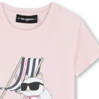Tee-shirt manches courtes KARL LAGERFELD KIDS 
                    FILLE