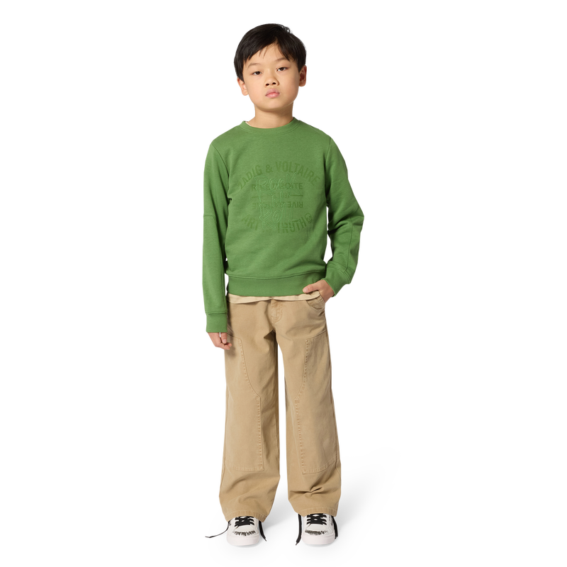 BASKET À LACETS ZADIG & VOLTAIRE 
                        GARCON