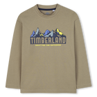 Tee-shirt manches longues en jersey TIMBERLAND 
                    GARCON